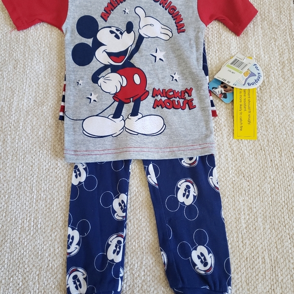 Disney Mickey Mouse 3-Piece Pajama Set - Picture 2 of 5